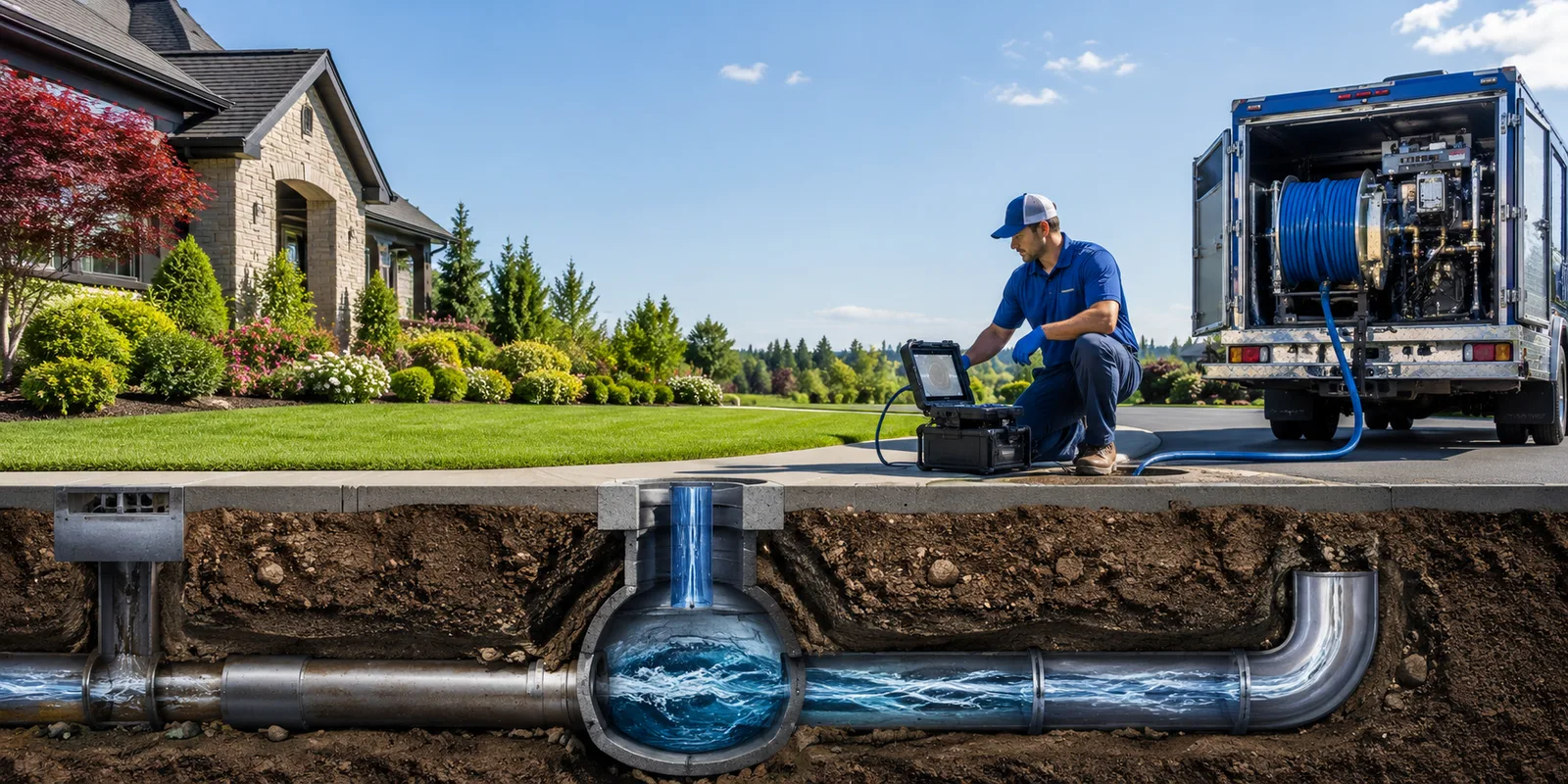 Drainage restoration information for Gagetown, MI